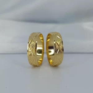Argollas Matrimonio Pineapple - Par