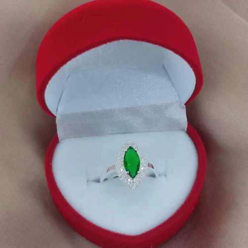 PLAC 009 Anillo Compromiso Plata Italiana